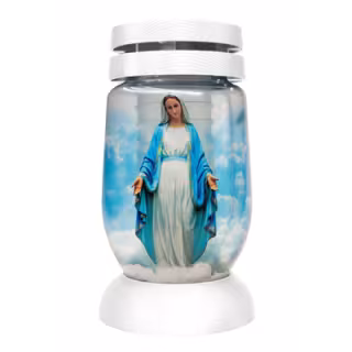 Candela sticla Maica Domnului
